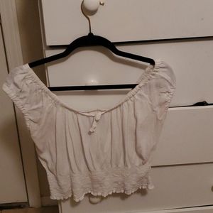 American eagle off shoulder top